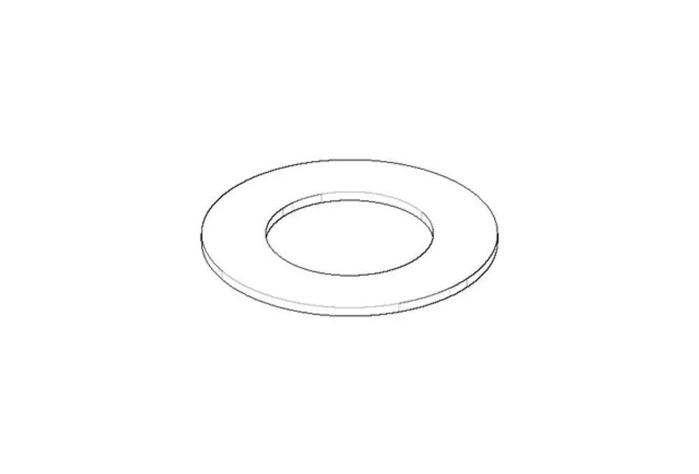 DORNBRACHT Scheibe ERSATZTEILE 093011060 60 x 34 x 2 mm, 09301106090 Galeriebild 1